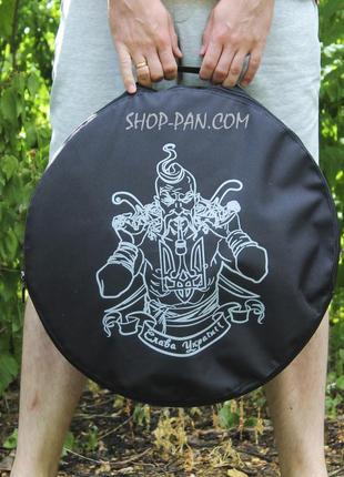 Чохол чорний (оксфорд)/сумка для сковороди з диска борони 40 см7 фото