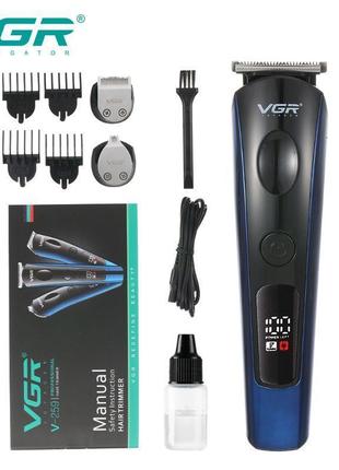 V-259 багатофункціональна машинка для стриження волосся 3 в 13 фото