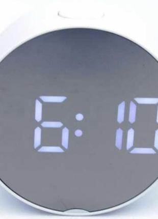 Настольные электронные часы vst-6505 mirror
