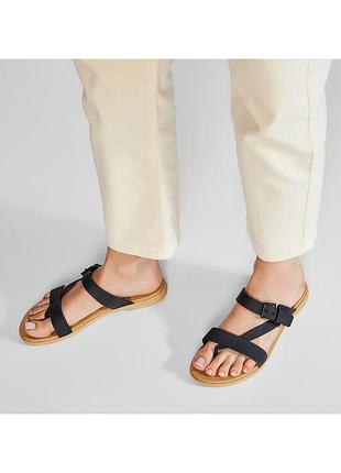 Женские босоножки шлепки crocs tulum toe post w8, w9 крокс оригинал