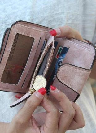 Жіночий замшевий гаманець baellerry forever mini / мінігаманец...6 фото