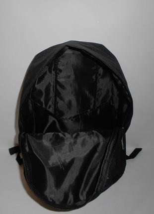 Стильний міський спортивний рюкзак nike, найк. чорний із чорни...5 фото