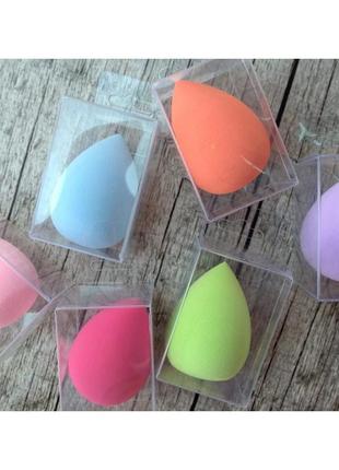 Спонж для макіяжу крапля beauty blender (в коробці)