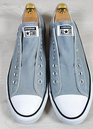 Мужские кеды без шнуровки converse all star оригинал, размер 432 фото