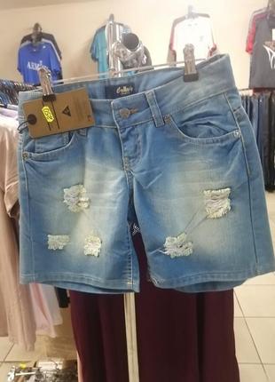 Шорти джинсові жіночі літні1 фото