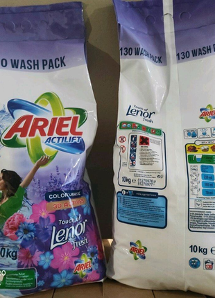 Порошок ariel lenor 10кг