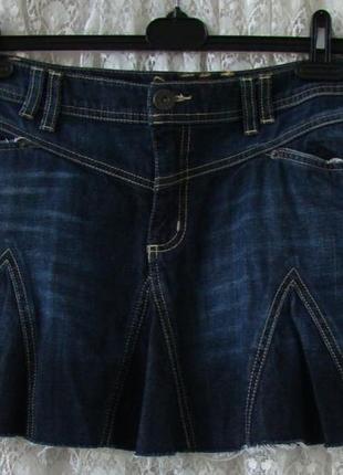 Спідниця джинсова oasis jeans р.46-48 5678