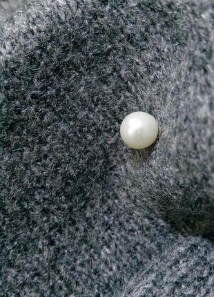 Акриловий светр джемпер із перлами next5 фото