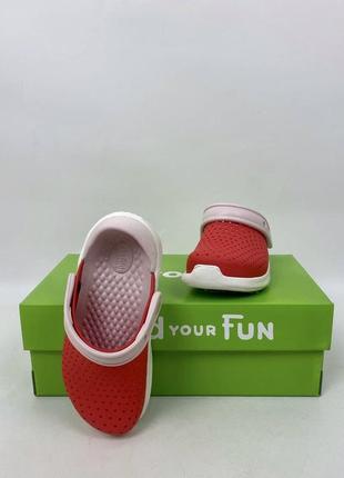 Crocs literide kids крокси дитячі р. 23-353 фото
