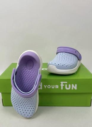 Crocs literide kids крокси дитячі р. 23-357 фото