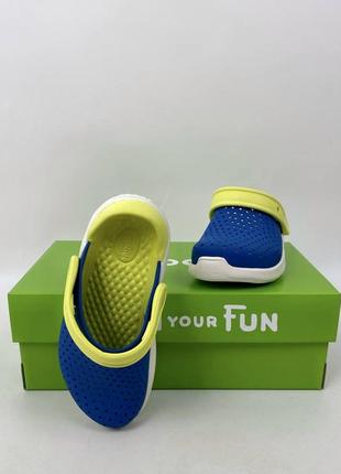 Crocs literide kids крокси дитячі р. 23-3510 фото