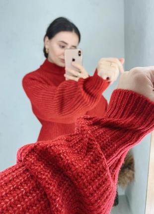 Идеальный теплый свитер акрил шерсть оверсайз primark7 фото