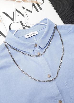 Джинсова сорочка essentiel оригінал дорогий бренд (франція)3 фото