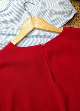 Брендова нова червона блузка atm4 фото
