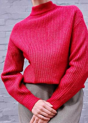 Теплий об'ємний светр меланж акрил primark2 фото