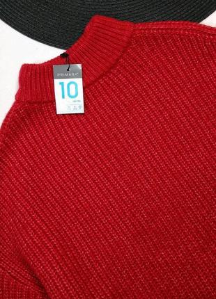 Теплий об'ємний светр меланж акрил primark5 фото