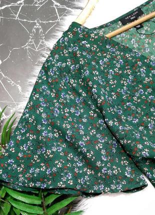 🔥 скидка 🔥 смарагдове плаття у квітковий принт new look4 фото