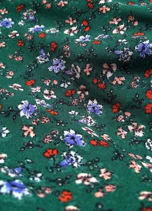 🔥 скидка 🔥 смарагдове плаття у квітковий принт new look6 фото