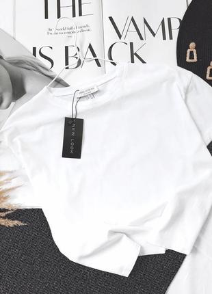 Модна жіноча футболка біла new look3 фото