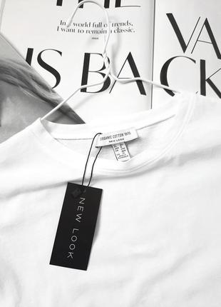 Модна жіноча футболка біла new look4 фото