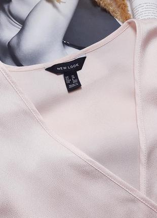 Ніжна блуза на запах мереживо new look5 фото