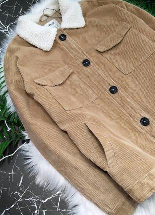 🔥знижка до 15 березня 🔥 вельветова шерпа куртка від denim co6 фото