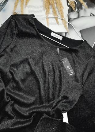 Ошатна святкова блузка кофта люрекс marks & spencer4 фото