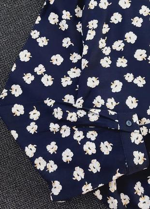 Шикарна блузка великий розмір квітковий принт george5 фото