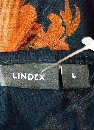 423.элегантная вискозная блуза в принт модного шведского бренда lindex4 фото