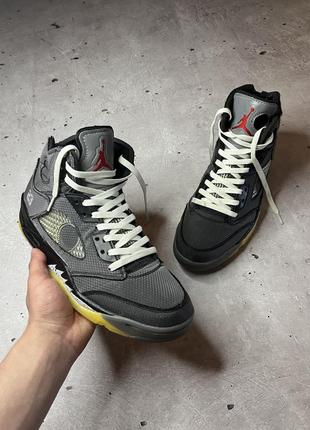 Nike air jordan 23 off-white мужские кроссовки
