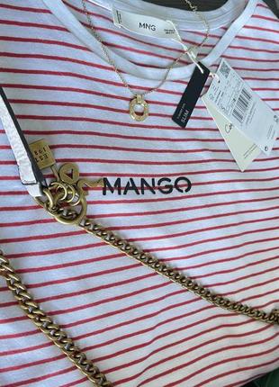 Новые футболки mango, размер s