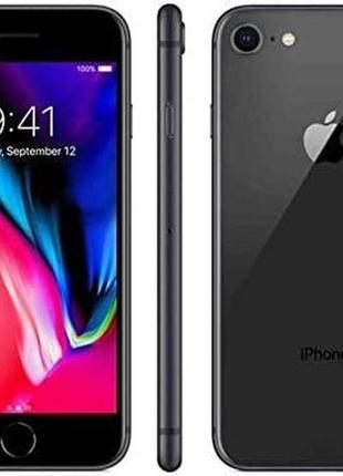 Смартфон apple iphone 8 256gb black 4.7" 12мп 1821 мач+ стекло+ чехол