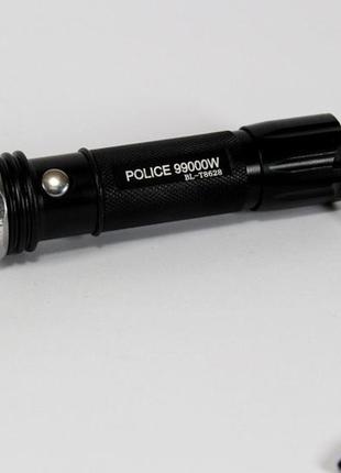 Тактичний ліхтарик police bl-8628 99000w+кріплення велосипед