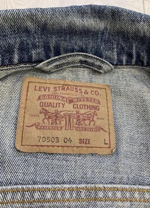 Вінтажна джинсовка levi’s 3