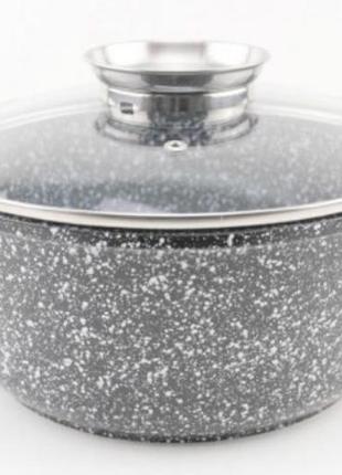 Каструля з антипригарним покриттям а-плюс 1470 (4.3 л)