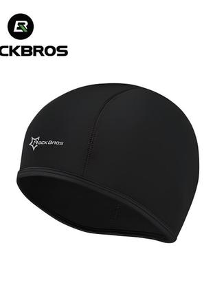 Шапка підшоломник rockbros lf041bk windstopper 54 - 60 см1 фото