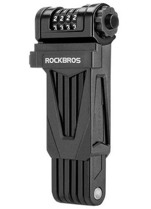 Сегментний замок rockbros lfcxr0085 чорний (rb-lfcxr0085-2802)