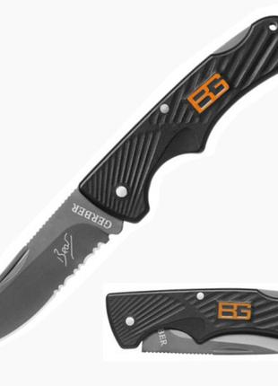 Туристичний складаний ніж gerber bear grylls compact scout knife 14,7 см3 фото