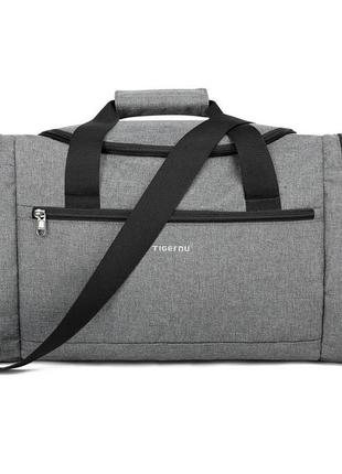Сумка спортивна дорожня tigernu t-n1018 19 л сірий