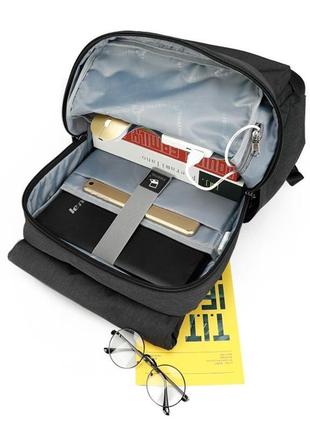 Рюкзак міський tigernu t-b3513 для ноутбука 15,6" з usb об'єм ...5 фото