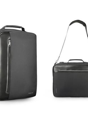 Сумка-рюкзак трансформер tigernu t-b3639 для ноутбука 15,6" з ...9 фото