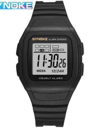 Чоловічий наручний електронний годинник synoke 9023в