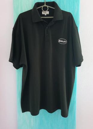 ‼️батал‼️ мужская одежда/ футболка поло черная тенниска 🖤 60/62/6xl размер, пог 68 см