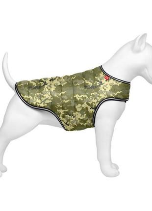 Куртка-накидка для собак waudog clothes, малюнок "мілітарі", x...