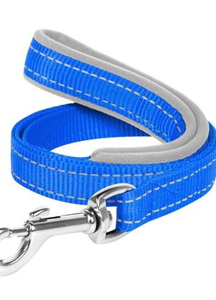 Повідець "dog extreme" з нейлону з прогумованою ручкою (ширина...