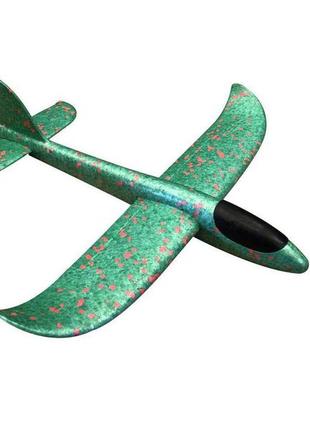 Детский самолет-планер 48х46 см зеленый1 фото