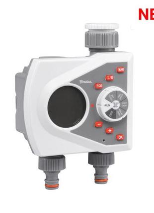 Контролер поливу електронний 2-зонний, white line bradas