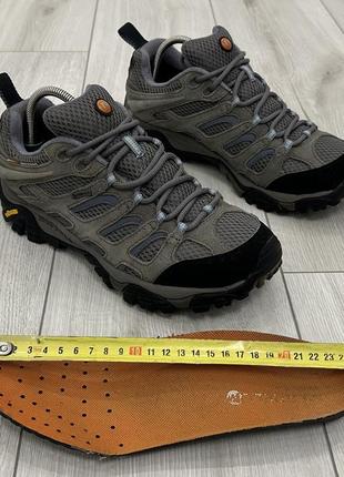 Женские кроссовки merrell moab mid gore tex (25 см)7 фото