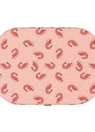 Лежанка для собак waudog relax, малюнок "креветка", зі змінним...