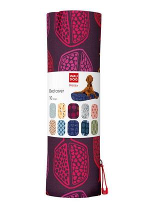 Чохол для лежанки waudog relax, малюнок "гранат", l, ш 100 см,...